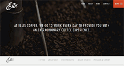 Desktop Screenshot of elliscoffee.com